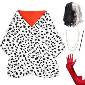 Womens Cruella Deville Costume in great condition!